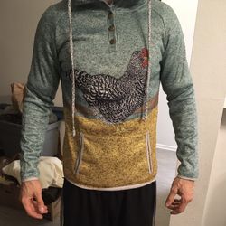Valiente polla Hip-hop Hoody With Hen