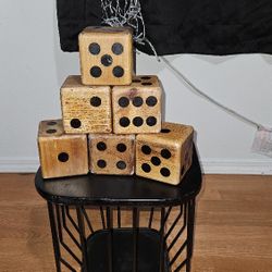 Giant Yard Game Dice