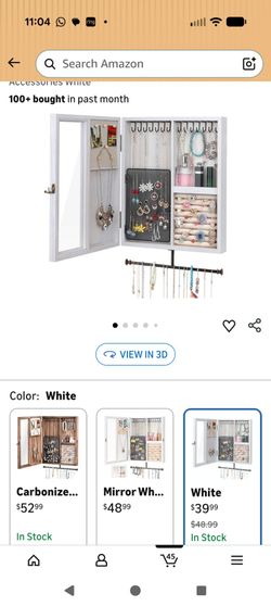 Wooden Jewelry Organizer
