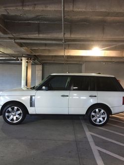 White 2006 Range Rover HSE