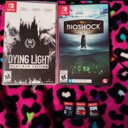 Nintendo Switch Games, $35 Each