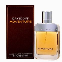Adventure by Davidoff Eau de Toilette Spray Men 1.7 FL oz / 50ML  Rare Perfume