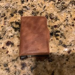 Secrid "Made in Holland" Leather wallet