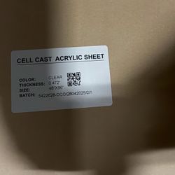 acrylic sheets