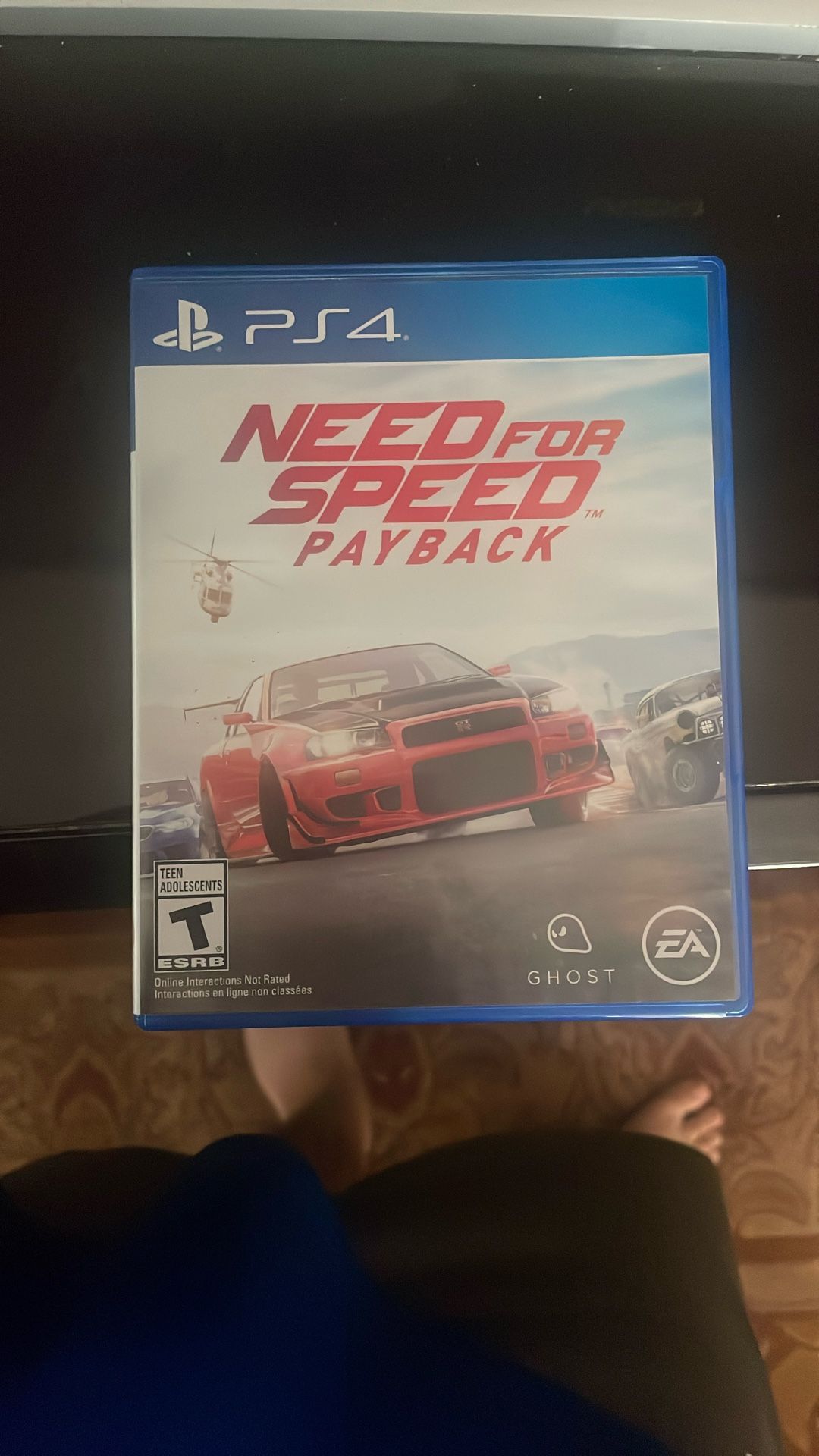 Need for Speed Payback PS4 – Like New – Tested & Works CASH ONLY