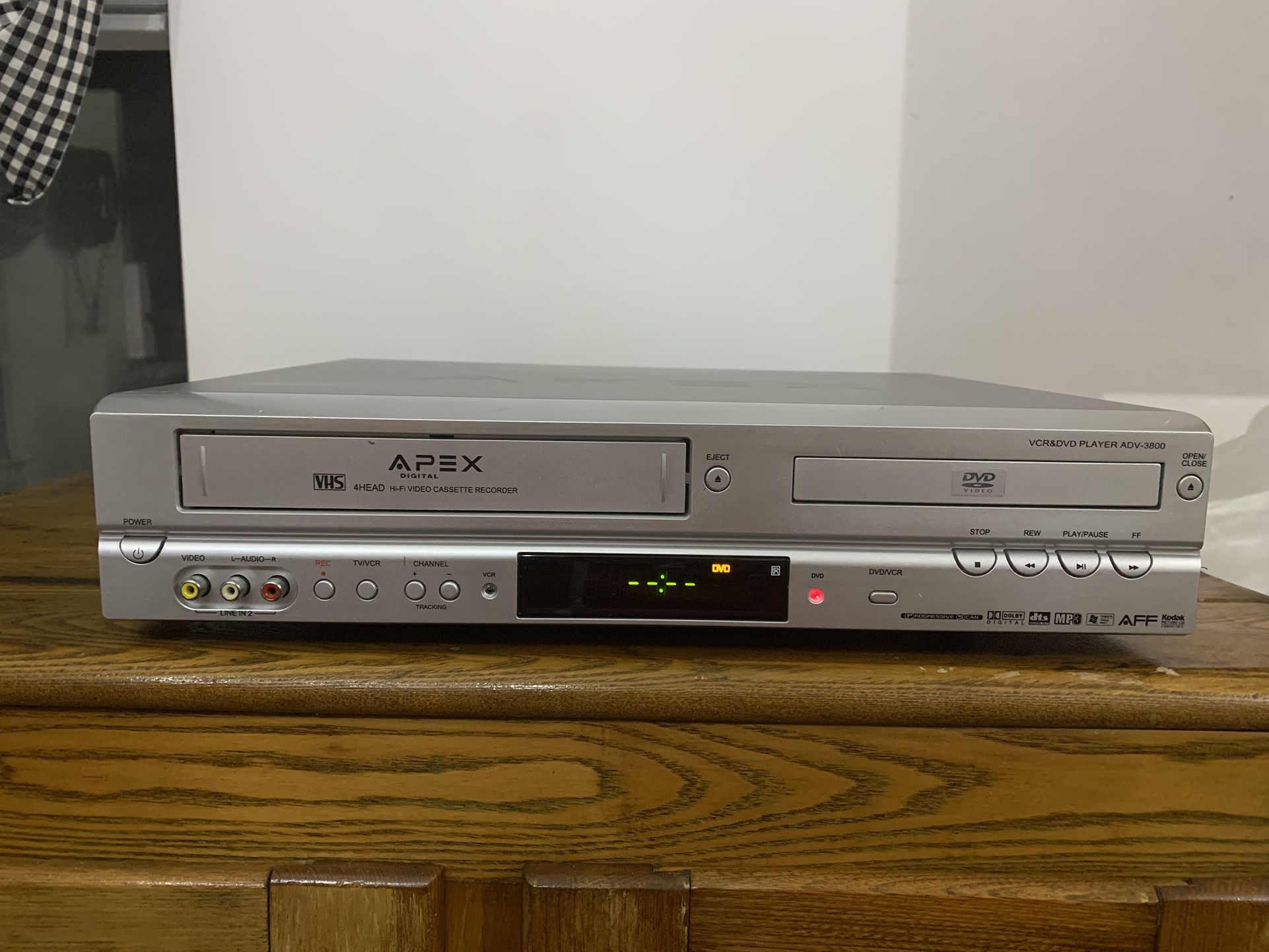 Apex DVD/VHS Dual Deck