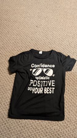Kids black tshirt