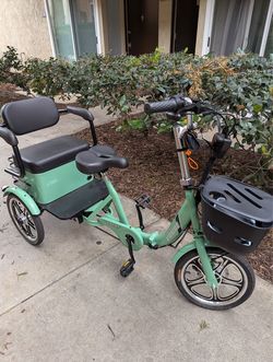 Vogue Electric Tricycle 3-Wheel E-Trike