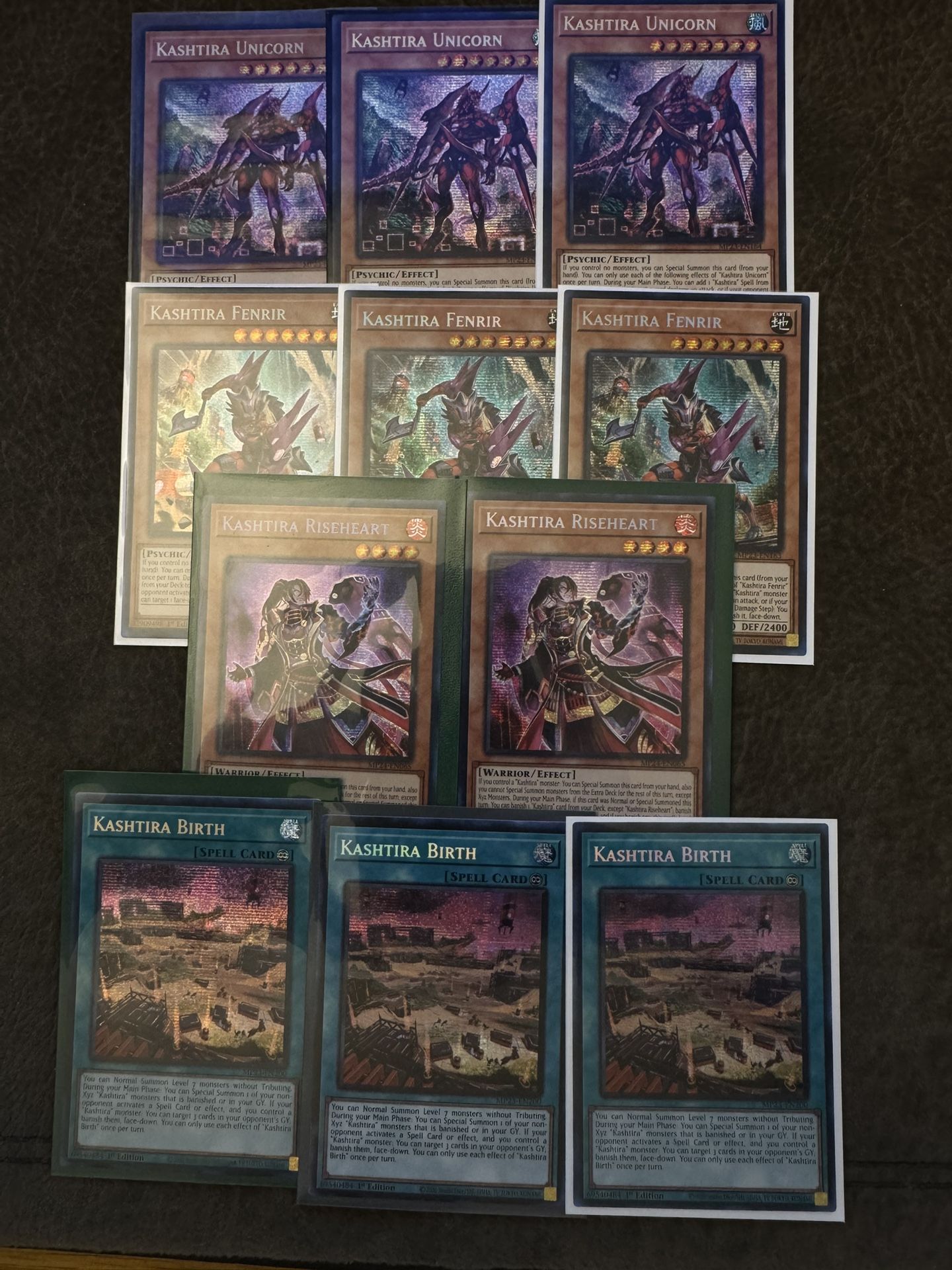 Kashtira cards (NM) {NOT $1} (MEET UP ONLY)