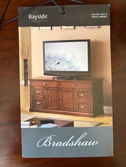 Like new Bayside Solid Wood TV Console