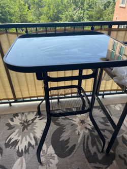 Patio bistro set - table and 2 chairs