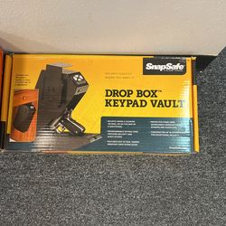 Brand new SnapSafe drop Box Keypad Vault