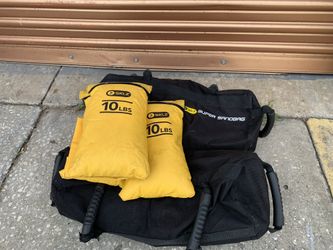 2- 40 Lb SKLZ Súper Sand Bags Filled!