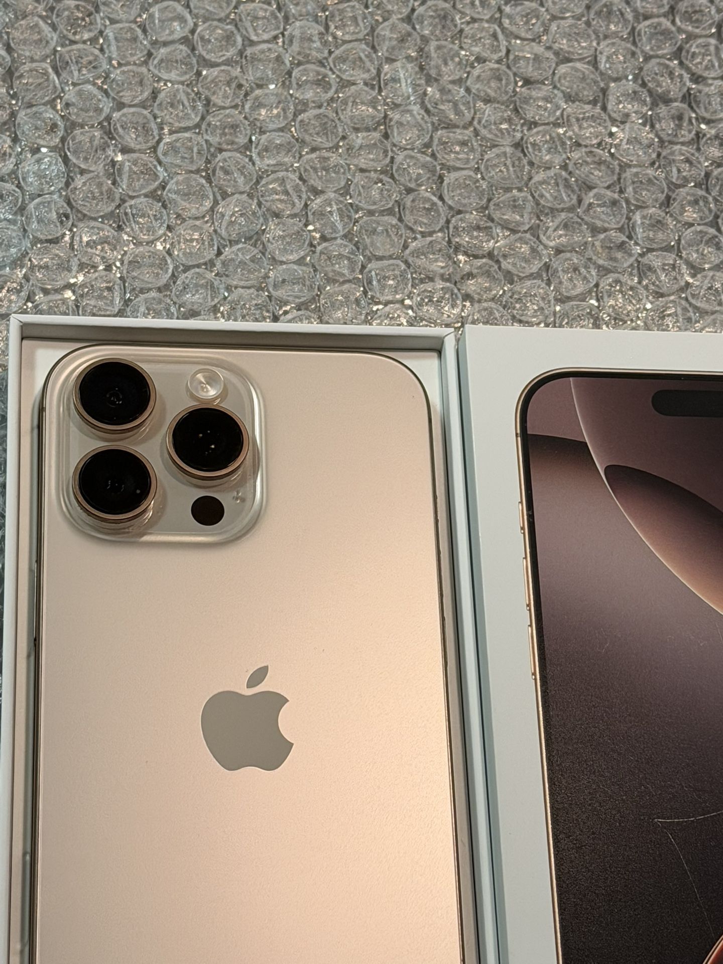 iPhone 16 PRO MAX Gold AT&T and Cricket Like New π―% Battery Health