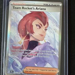 Team Rocket’s Ariana Pokemon Card - DRI 237/182