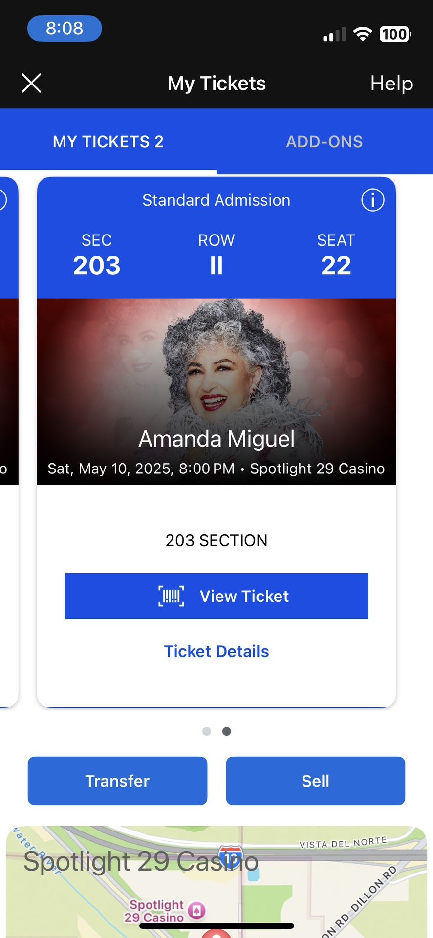 Amanda Miguel Covert Tickets