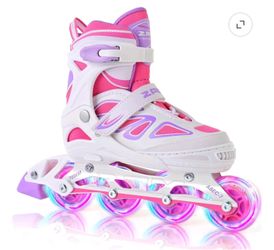 Flashing Inline Roller Skates