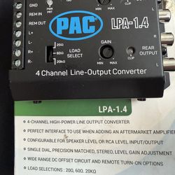PAC 4 Channel Converter