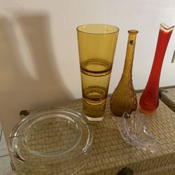 Mid Century Glass “ask For Prices” Kendall Area 