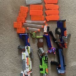 Nerf Guns, Nerf Pistols, Rival, Magazines, Attachments