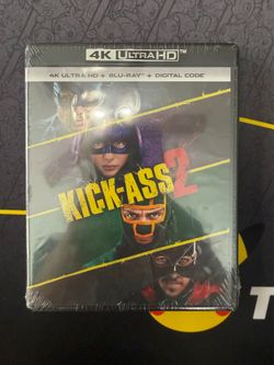 Kick-ass 2 4k Blu-ray + Bluray brand new (Kickass 2)