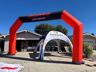 Start/Finish Sylvania Off Road Inflatable Arch