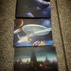 3 Star Trek Pictures With Lights 