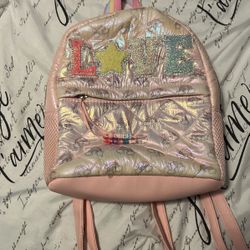 Cute Pink Rainbow Backpack 