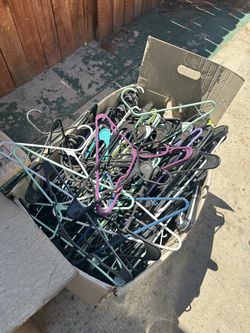 Free box of hangers