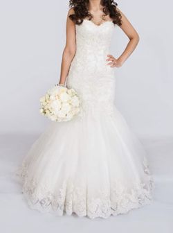 Wedding dress size 2 - 4