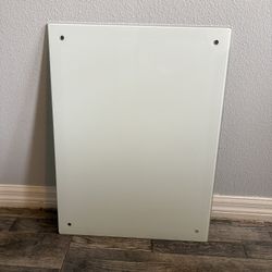 White Glass Whiteboard 