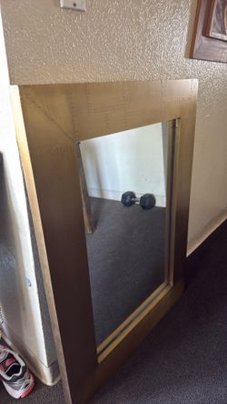 Restoration Hardware RH TEEN Metal-Clad Mirror (30x40)
