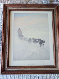 Jon Van Zyle "Taking Turns" Signed & Numbered Limited Edition Iditarod Print
Vintage rare