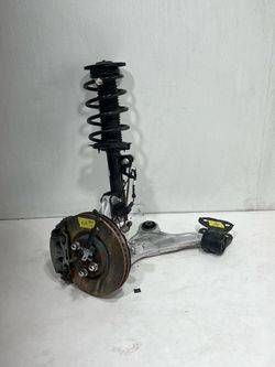 15-18 Ford Edge Left Front Suspension Knee Assembly 2015 2016 2017 2018
