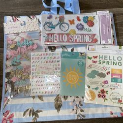 Easter Spring Scrapbook Cardstock Stickers