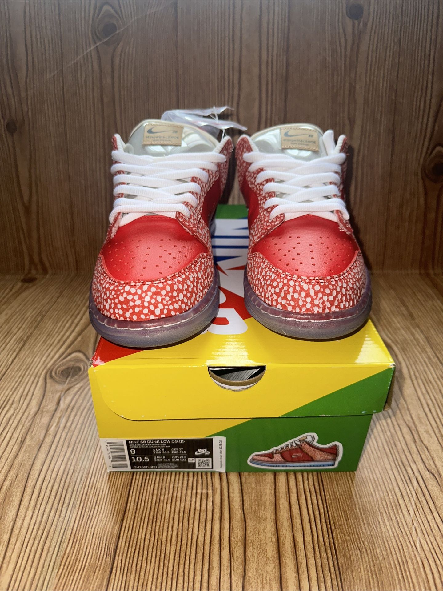 Nike SB Dunk Low Stingwater Magic Mushroom DH7650-600 Size 9 for 