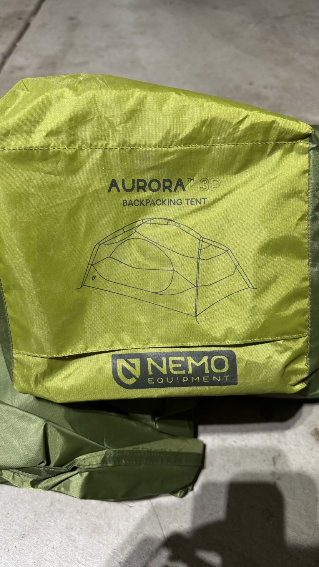 Nemo Aurora 3p Tent With Footprint