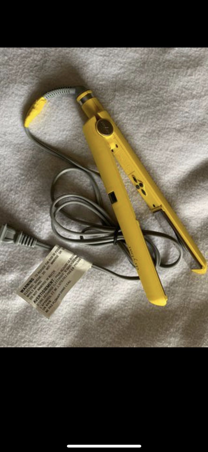 Dry bar hair straightener