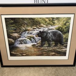 Vintage Bear Framed Art