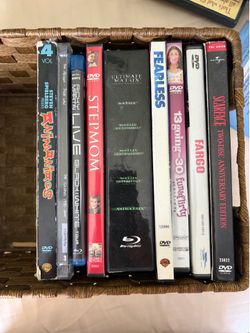 DVD and blue ray