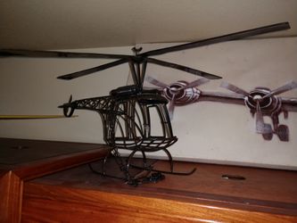helicopter ornament
