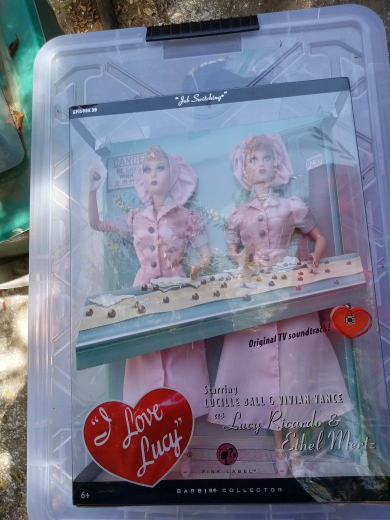 I Love Lucy Barbie Collection 