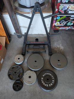1inch Weight plates with holder