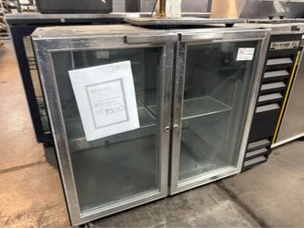 Two Glass Door Barback Refrigerator BEVERAGE AIR