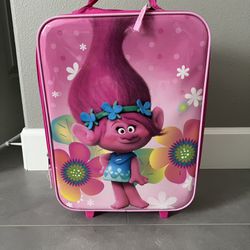 Kids Suitcase - Poppy From Trolls