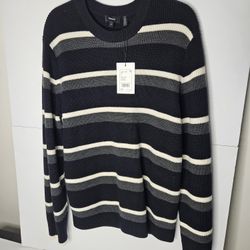 Theory Men's Gary XL Meri Crew Sweater