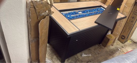 Outdoor Propane Fire Pit Table