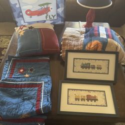 Boy Sports Bedspread Ensemble