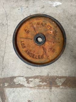 Marcy Vintage Weight Plate