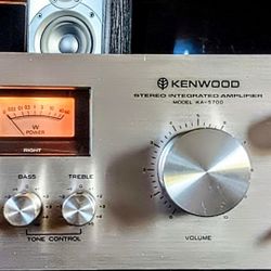 KENWOOD STEREO INTERGRATED AMPLIFIER MODEL KA-5700 